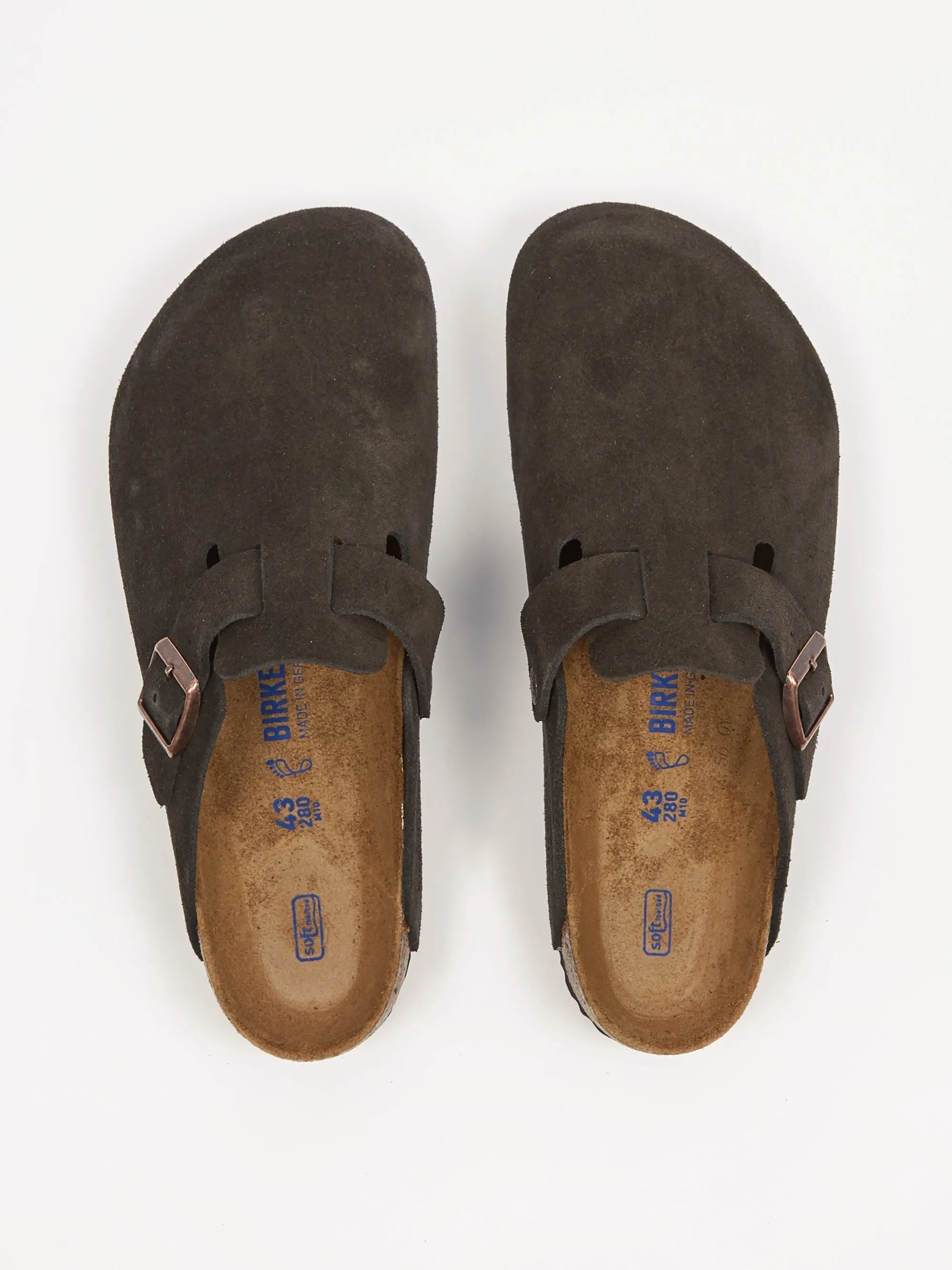 Birkenstock Boston Suede - Mocca
