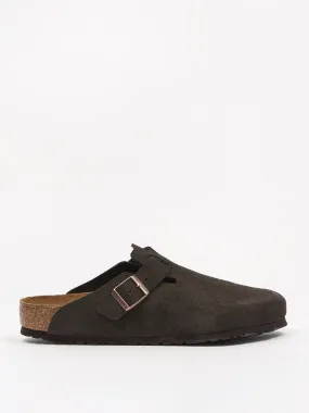 Birkenstock Boston Suede - Mocca