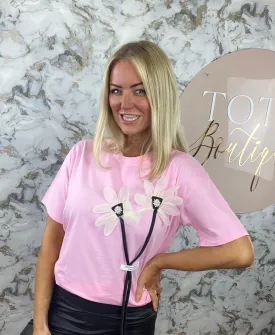 Boutique collection tee - pink