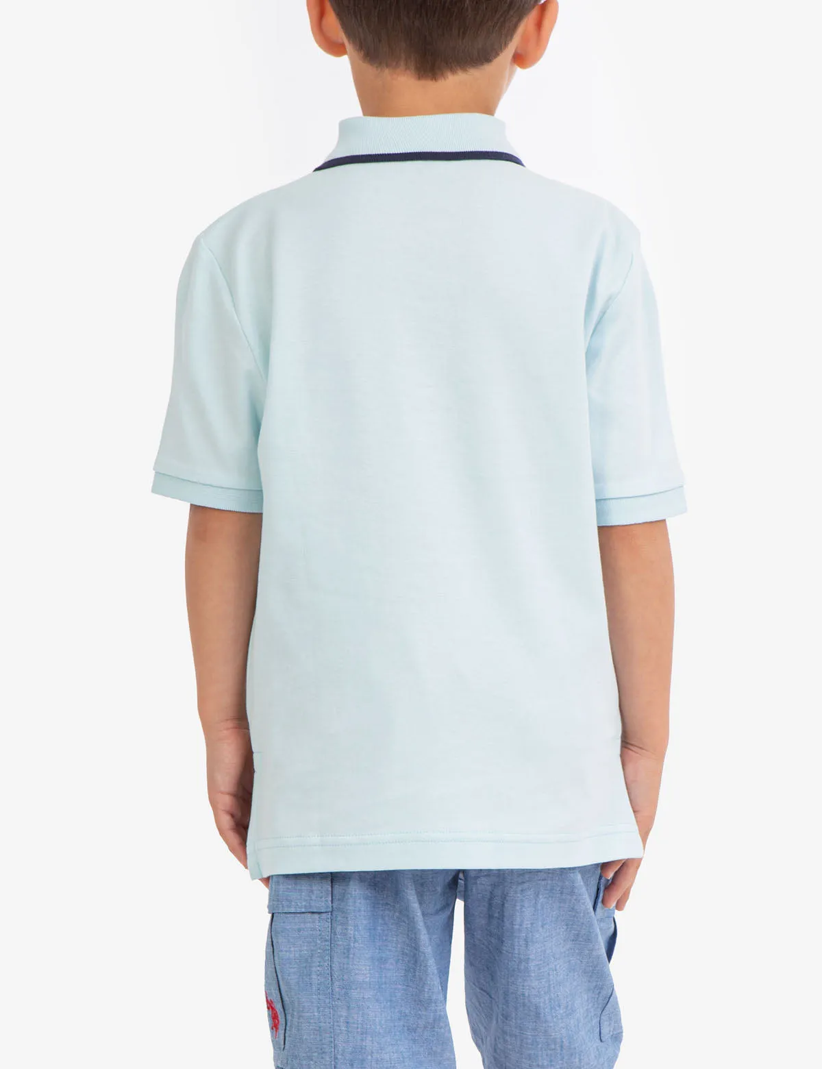 BOYS INTERLOCK POLO SHIRT