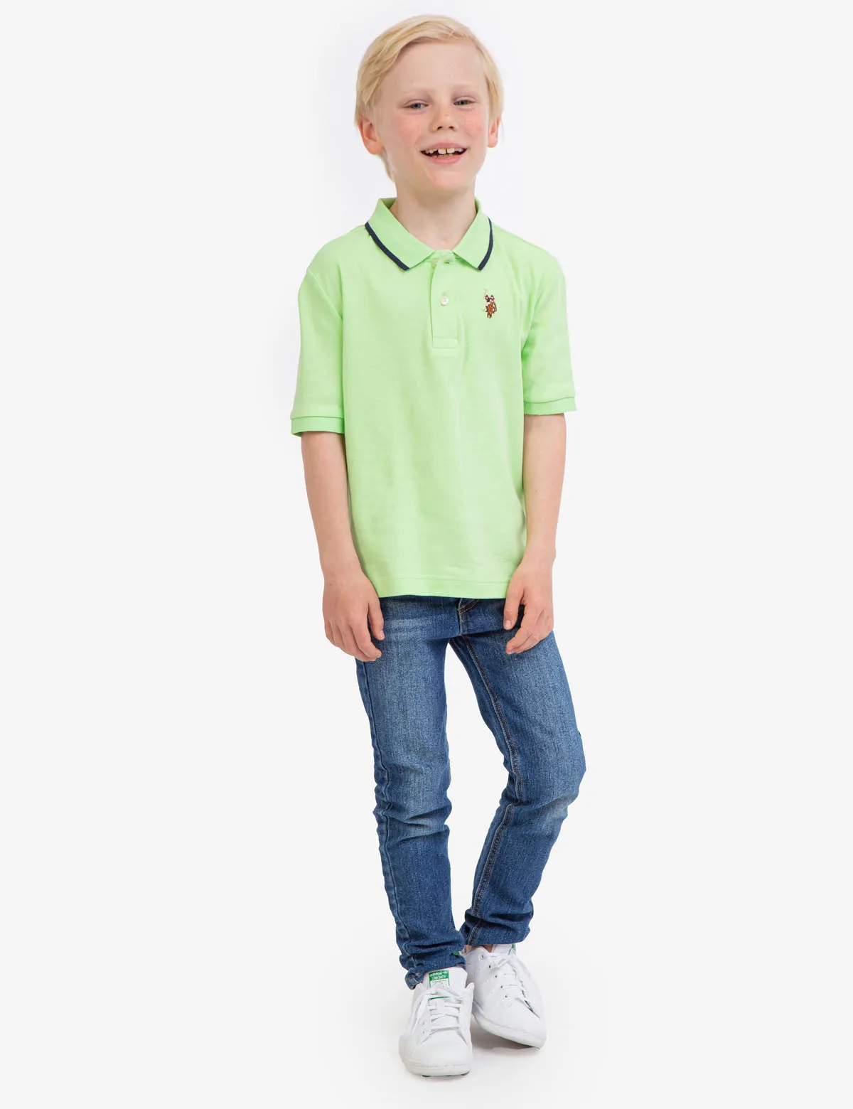 BOYS INTERLOCK POLO SHIRT