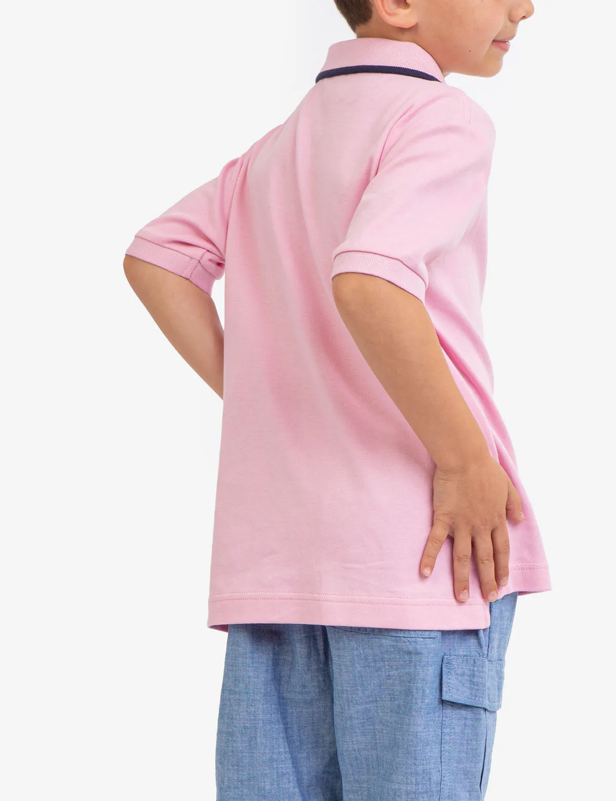 BOYS INTERLOCK POLO SHIRT