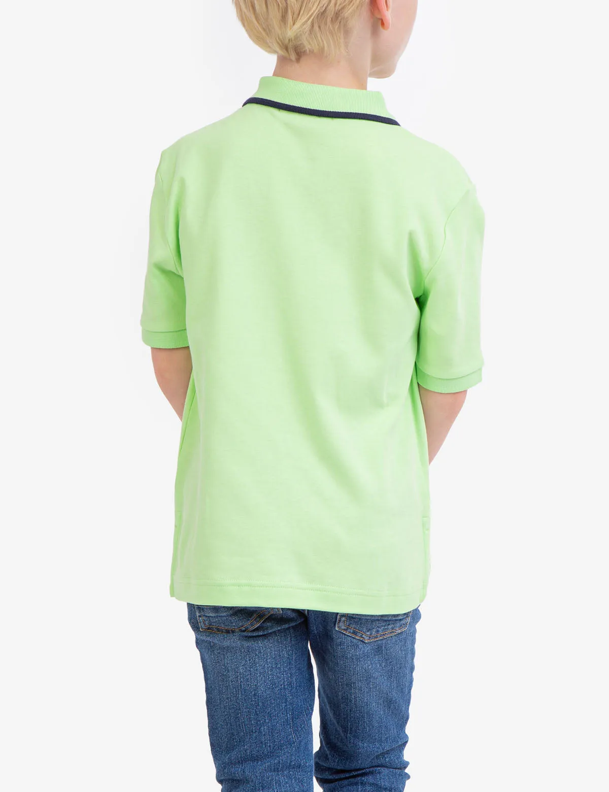 BOYS INTERLOCK POLO SHIRT