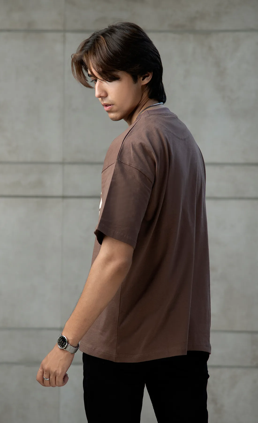 Caramel Machiato Oversized Tee