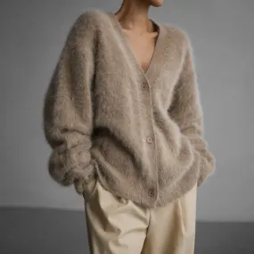 CARDIGAN COUTURE IN CACHEMIRE DI LILIAN-THOURAM