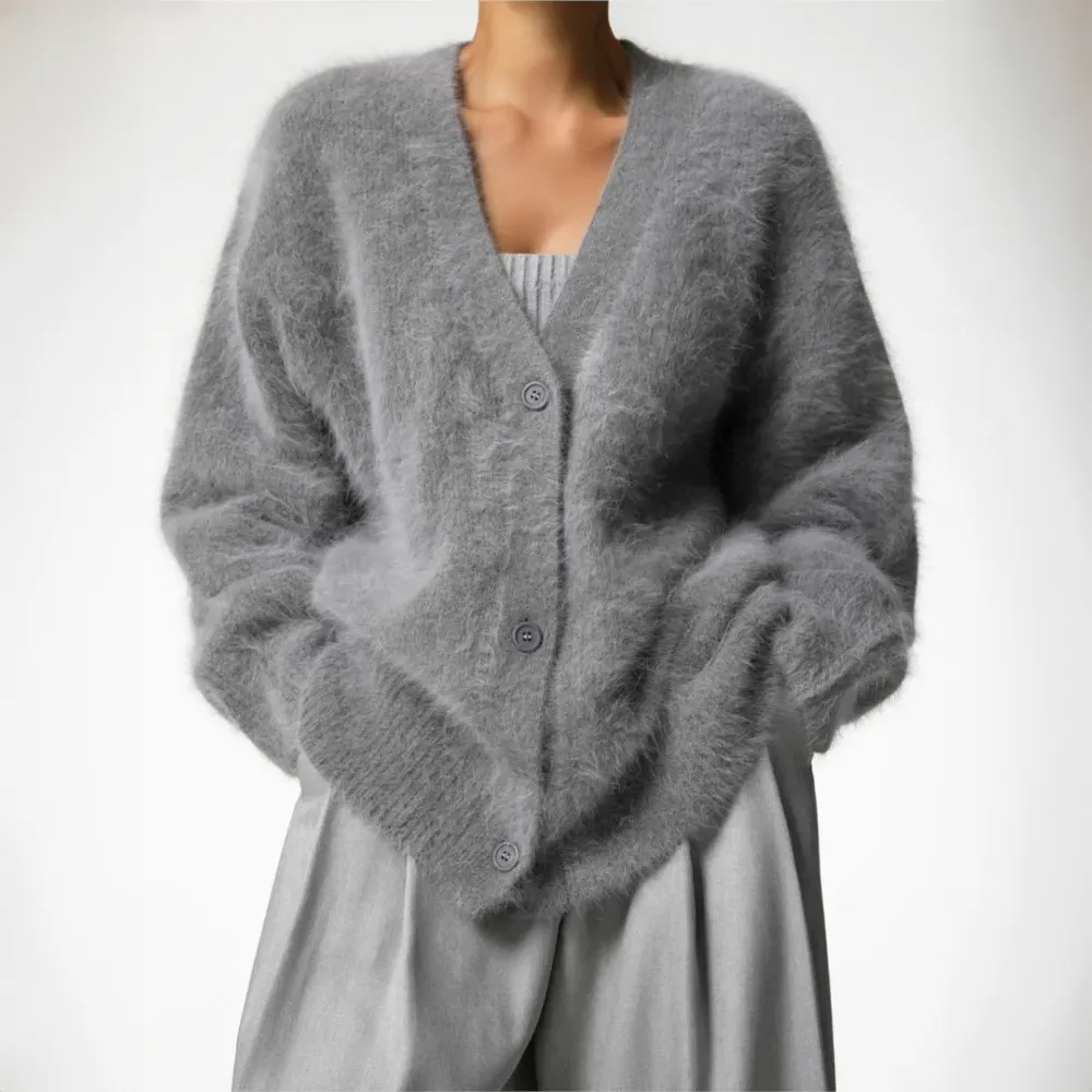 CARDIGAN COUTURE IN CACHEMIRE DI LILIAN-THOURAM