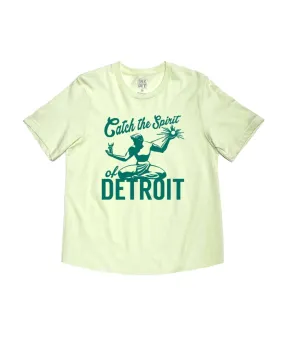 Catch the Spirit Kinda Cropped Tee / Citron