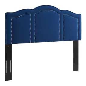 Cecilia Full/Queen Performance Velvet Headboard By Modway - MOD-6309 - Navy