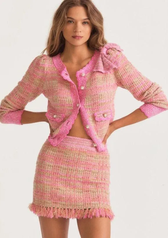 Chantria Crop Cardigan