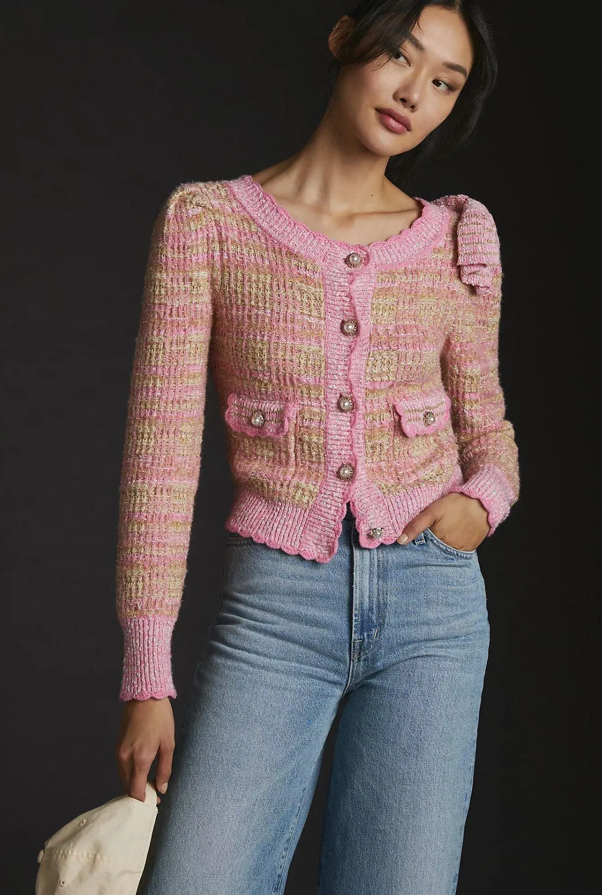 Chantria Crop Cardigan