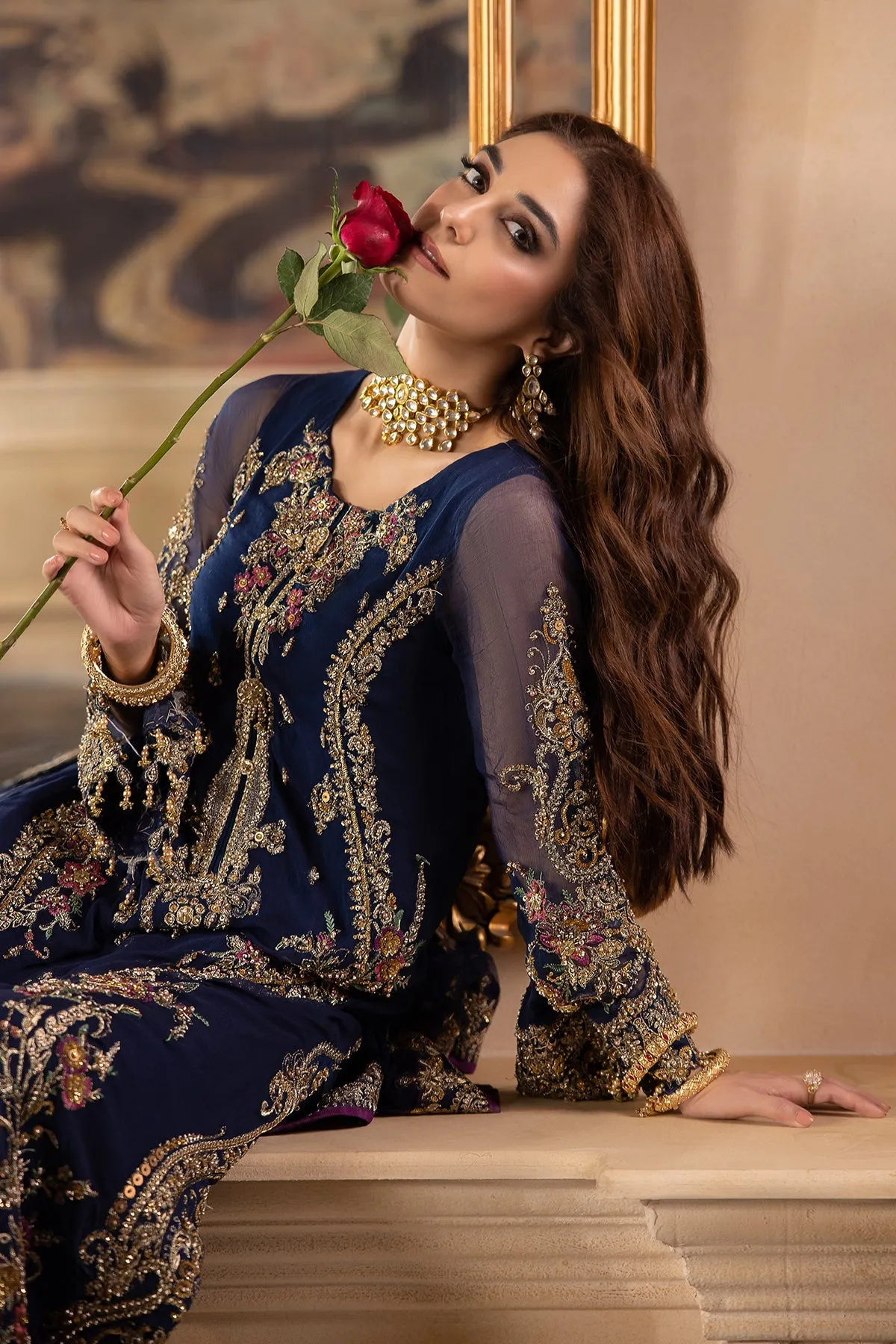 Charizma Dastan-E-Jashan Premium Chiffon Formals – DJW4-01