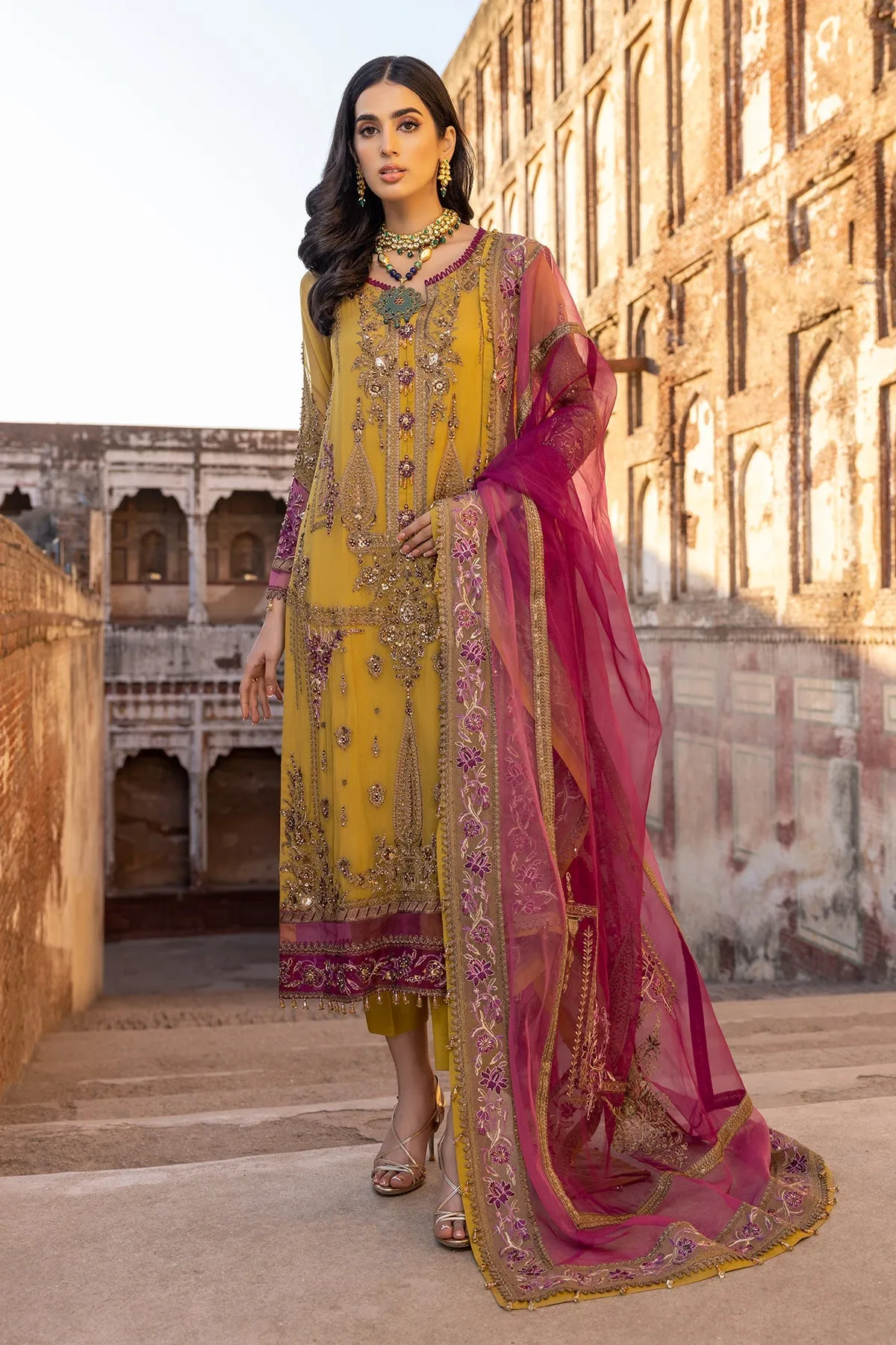 Charizma Dastan-e-Jashn Luxury Formal Chiffon Collection – DJW-03