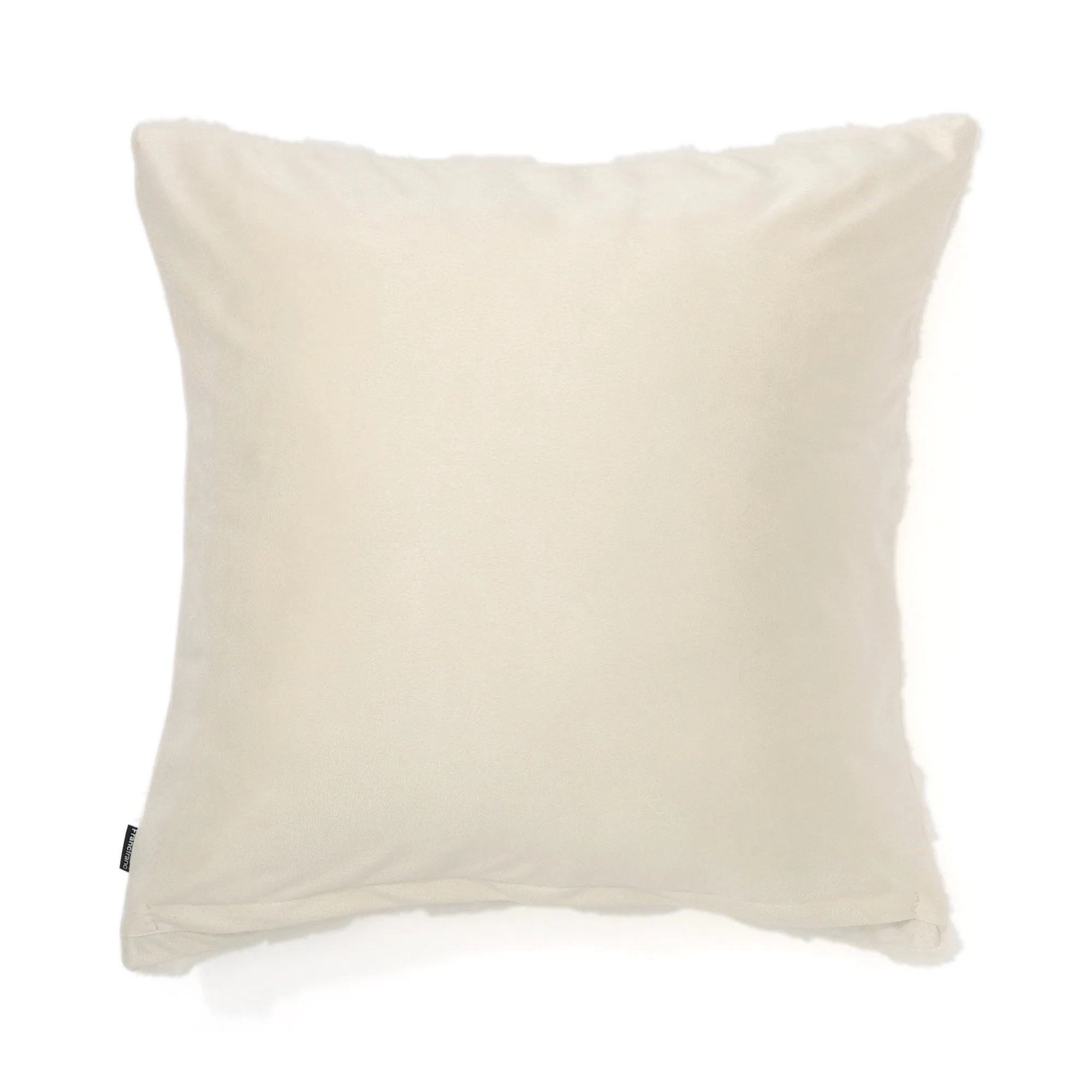 Checkerboard Cushion Cover 450 X 450 White
