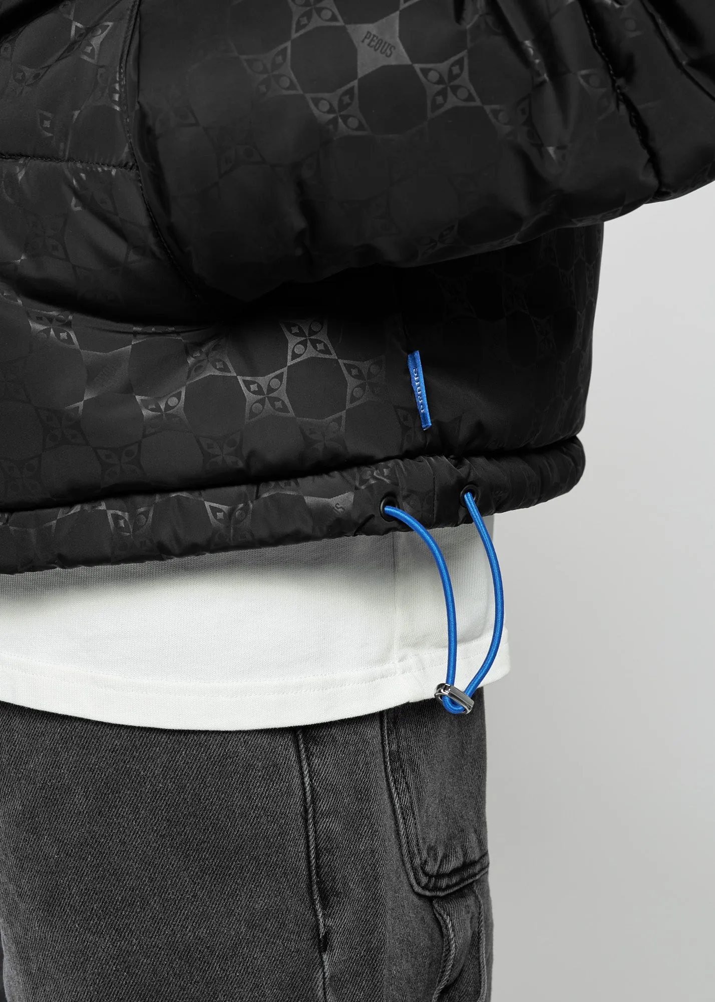 Chest Logo Puffer Jacket