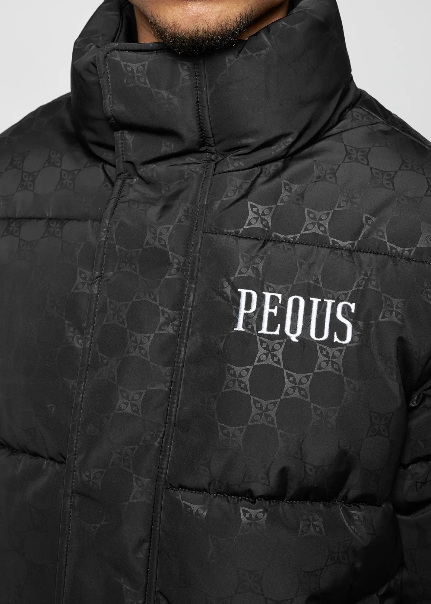 Chest Logo Puffer Jacket