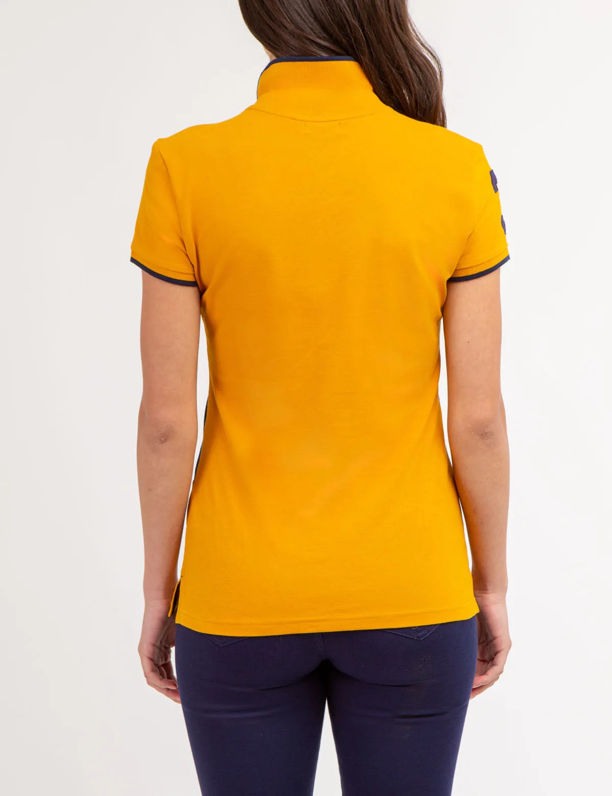 COLORBLOCK CREST LOGO POLO SHIRT