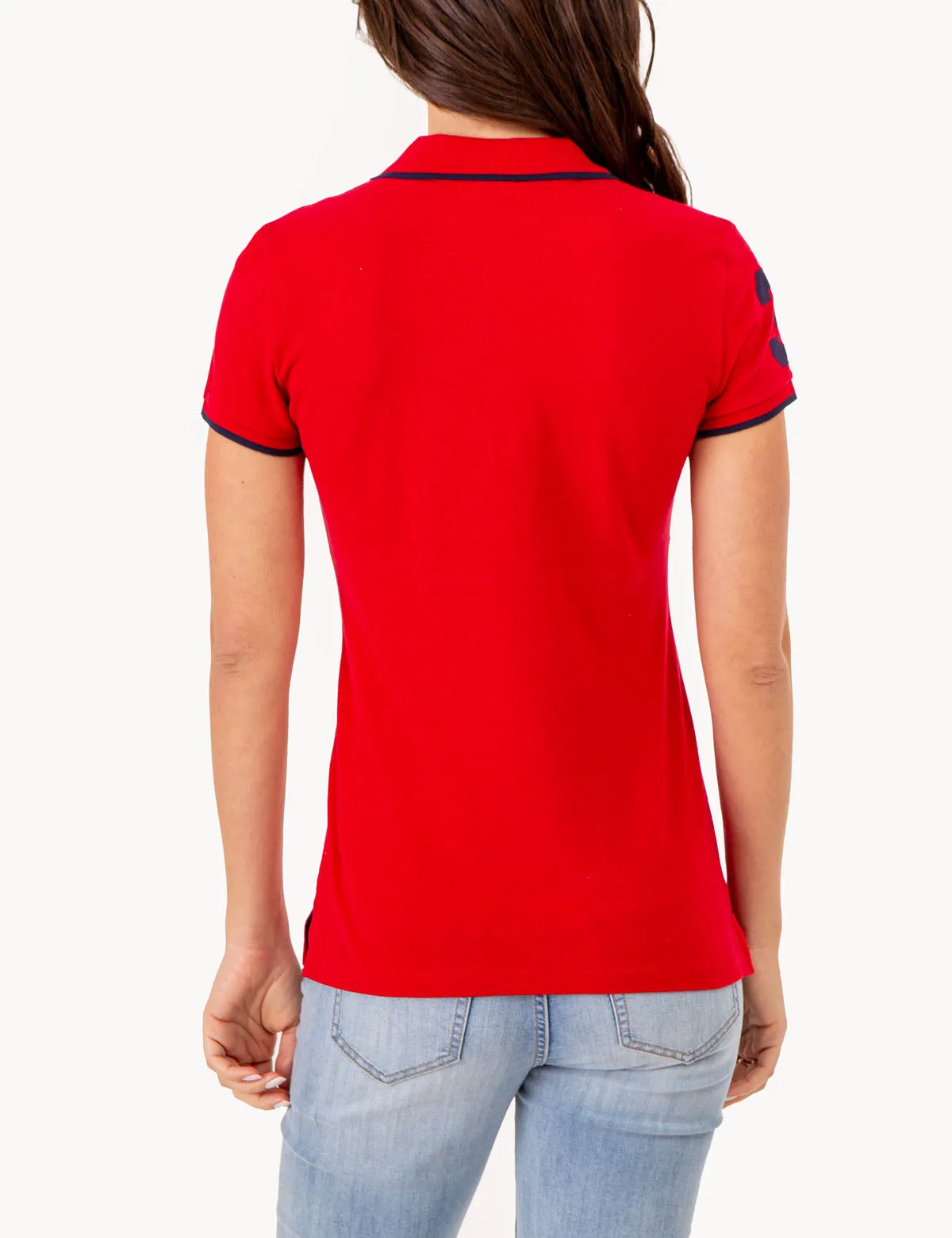 COLORBLOCK CREST LOGO POLO SHIRT