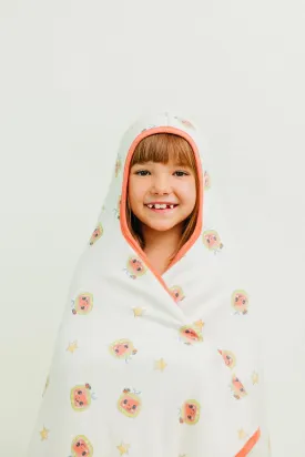 Copper Pearl Big Kid Hooded Towel | Cocomelon
