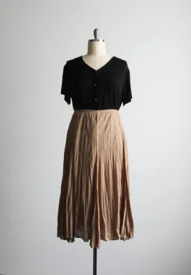 coriander midi skirt