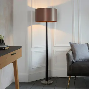 Corvina Nickel Floor Lamp