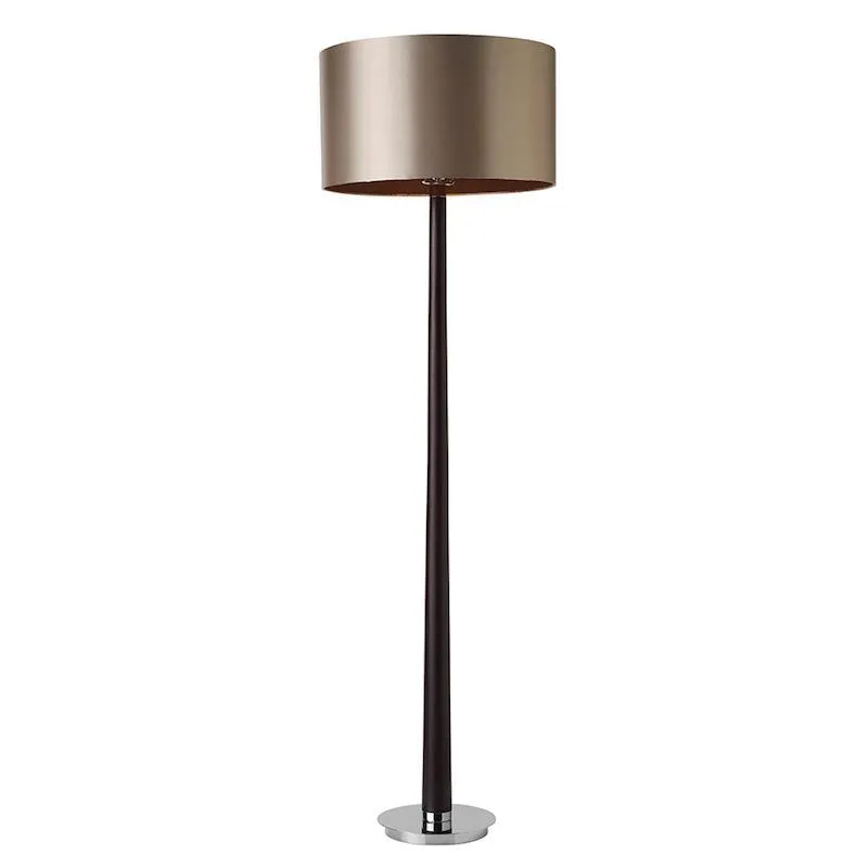 Corvina Nickel Floor Lamp