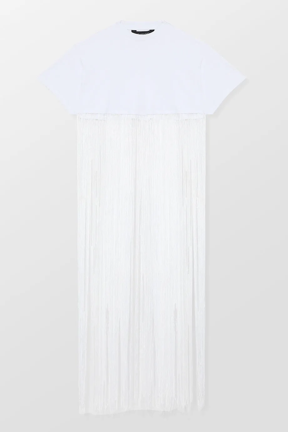 Cropped Fringe T-Shirt