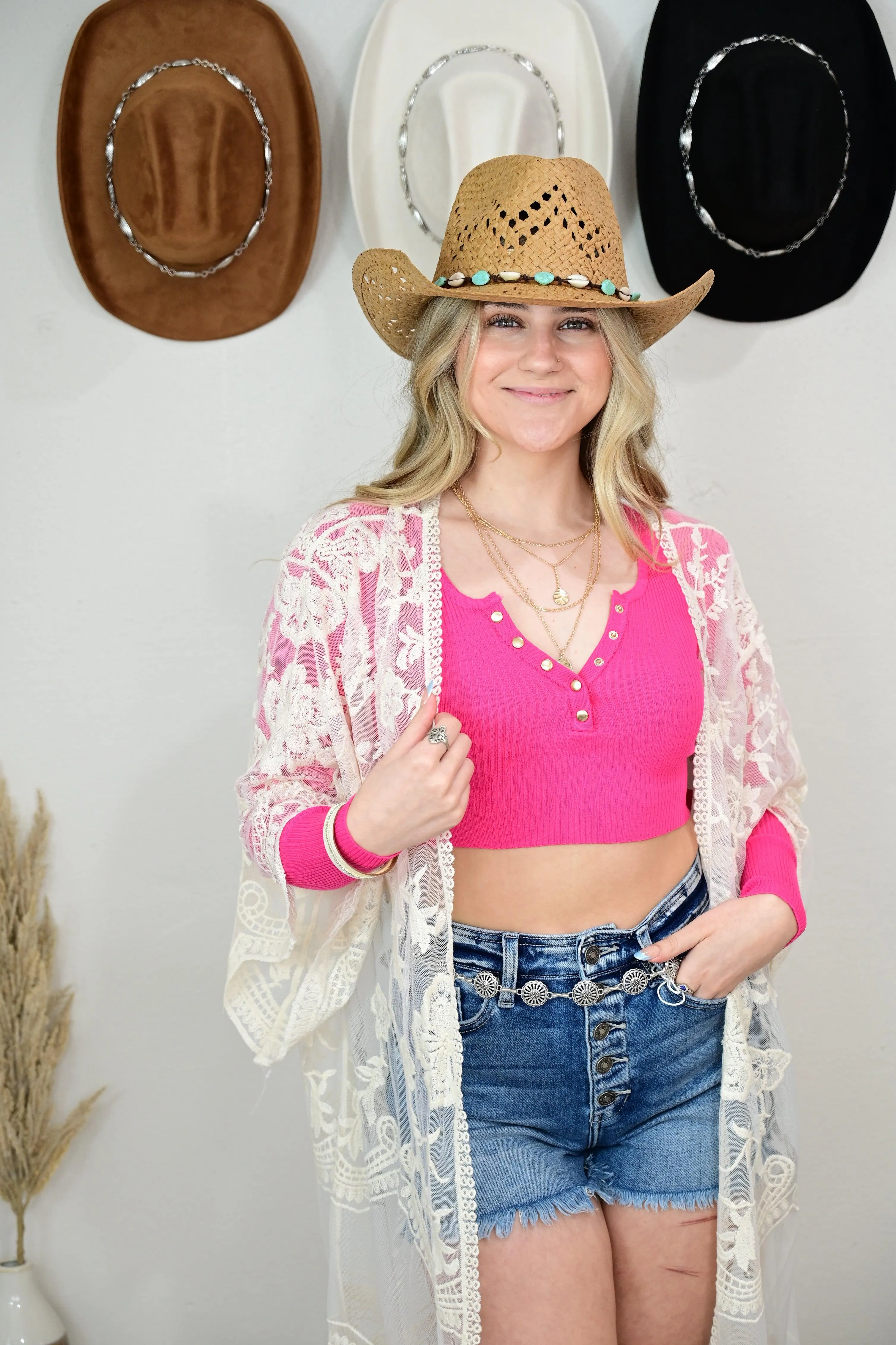 Cropped Long Sleeve Jenna Top