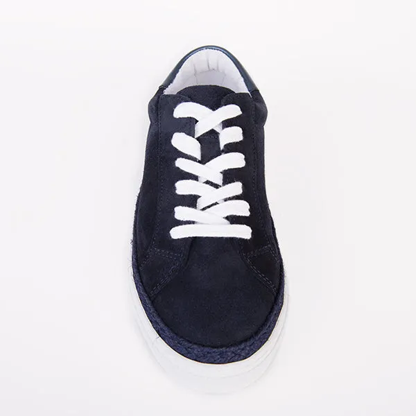 Daisy Sneaker in Navy Suede