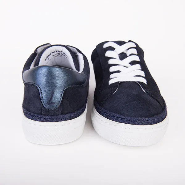 Daisy Sneaker in Navy Suede