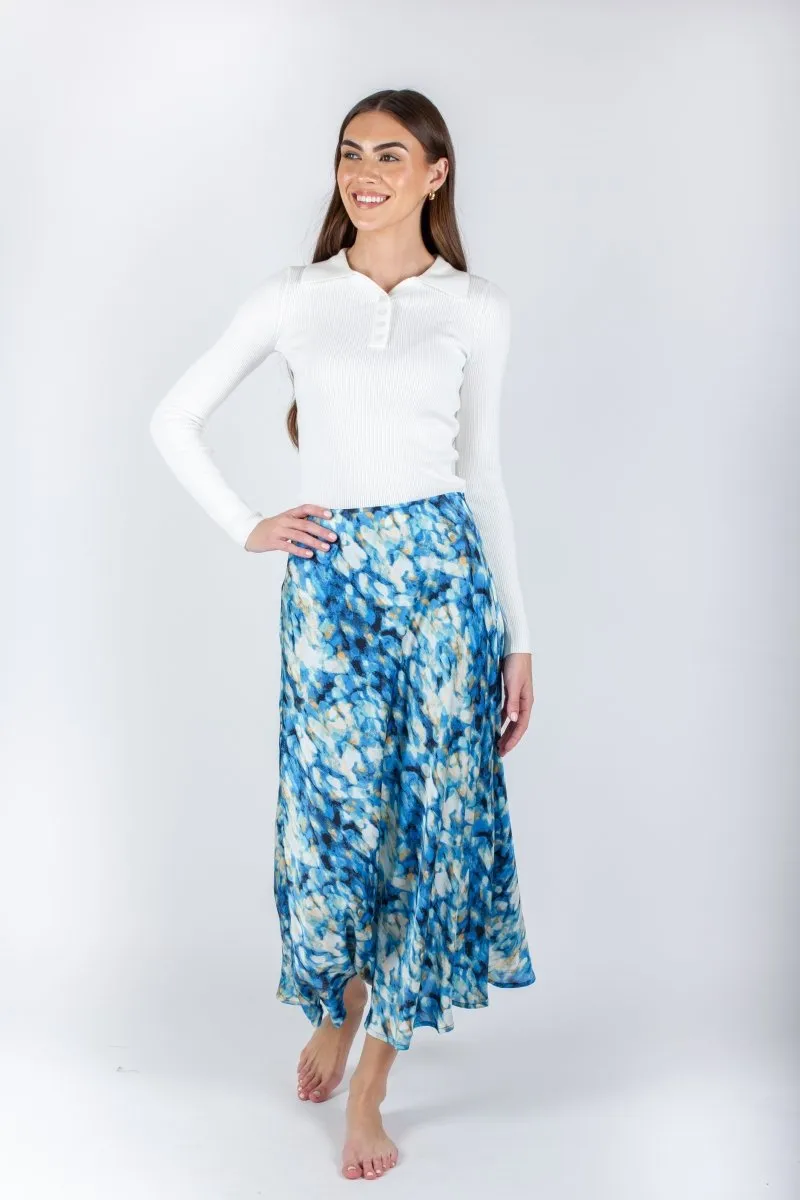 DAKOTA SKIRT (BLUE/WHITE)