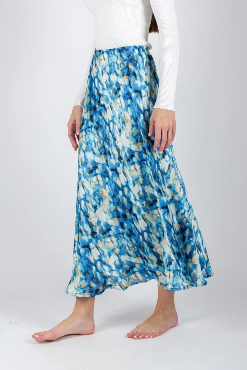DAKOTA SKIRT (BLUE/WHITE)