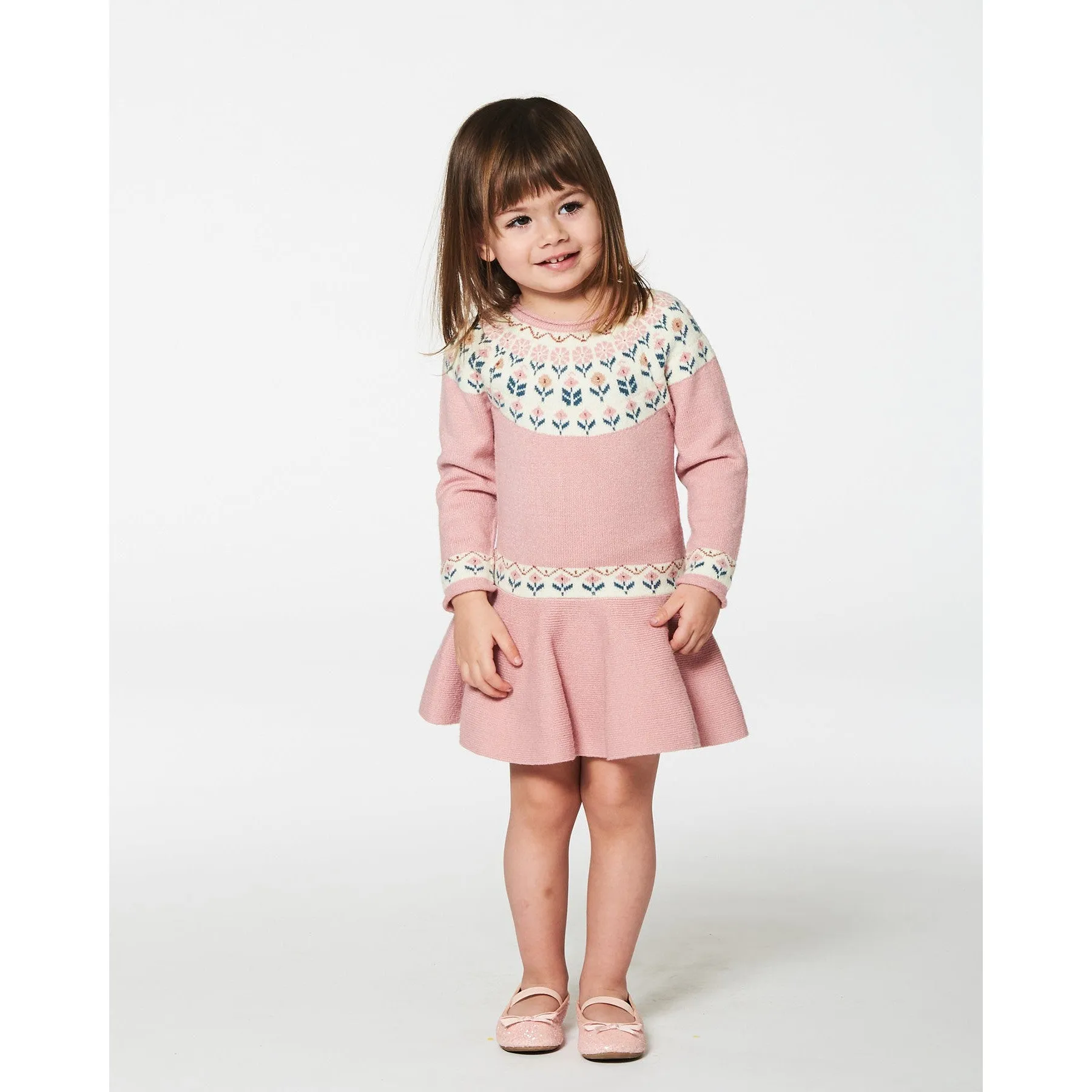 Deux Par Deux Dress - Edelweiss Rossette