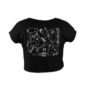 Doodle Cropped T-Shirt