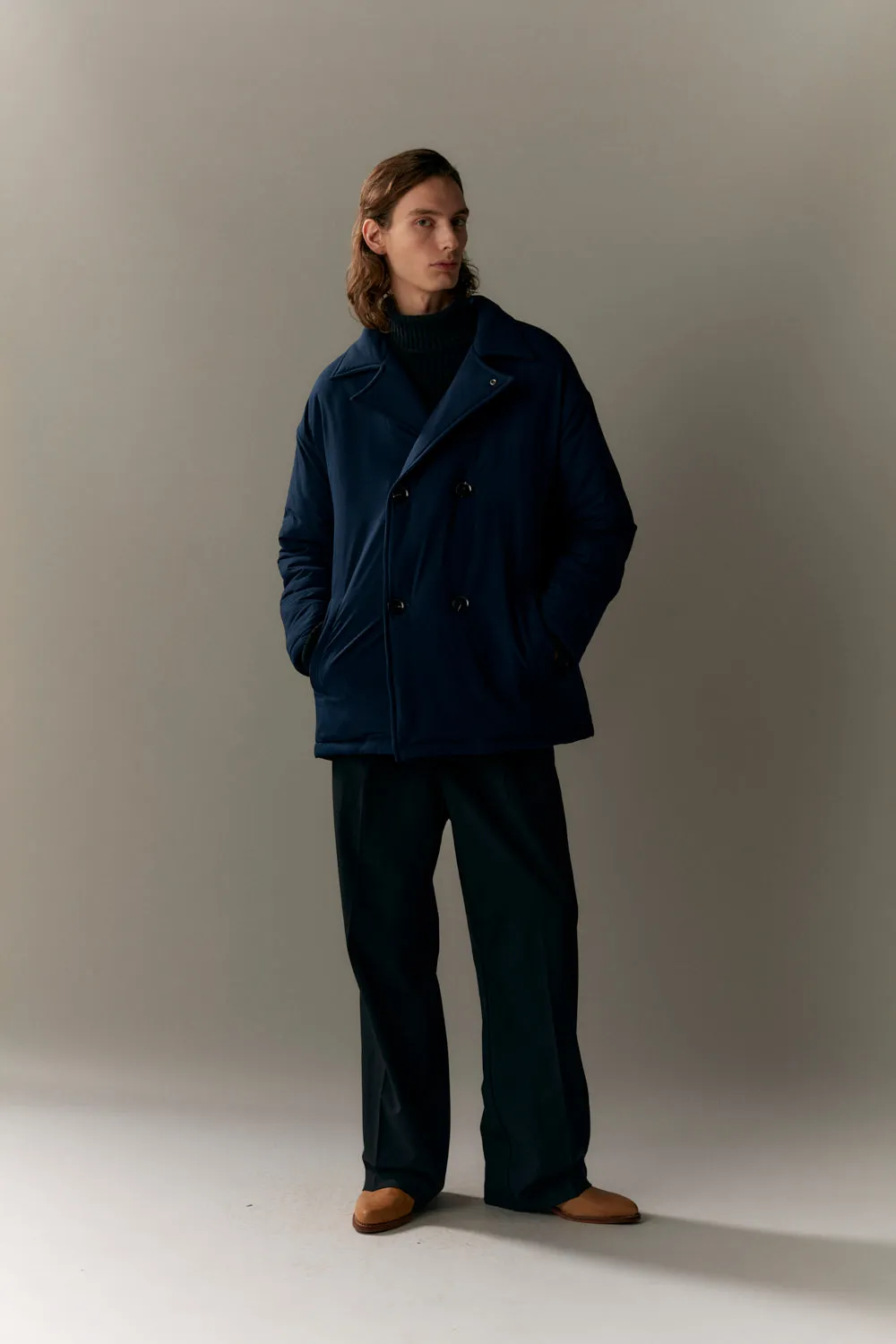 DOUBLE B BULKY AW23 navy