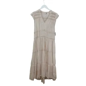 Dress Casual Maxi By Free People In Pink, Size: Xs