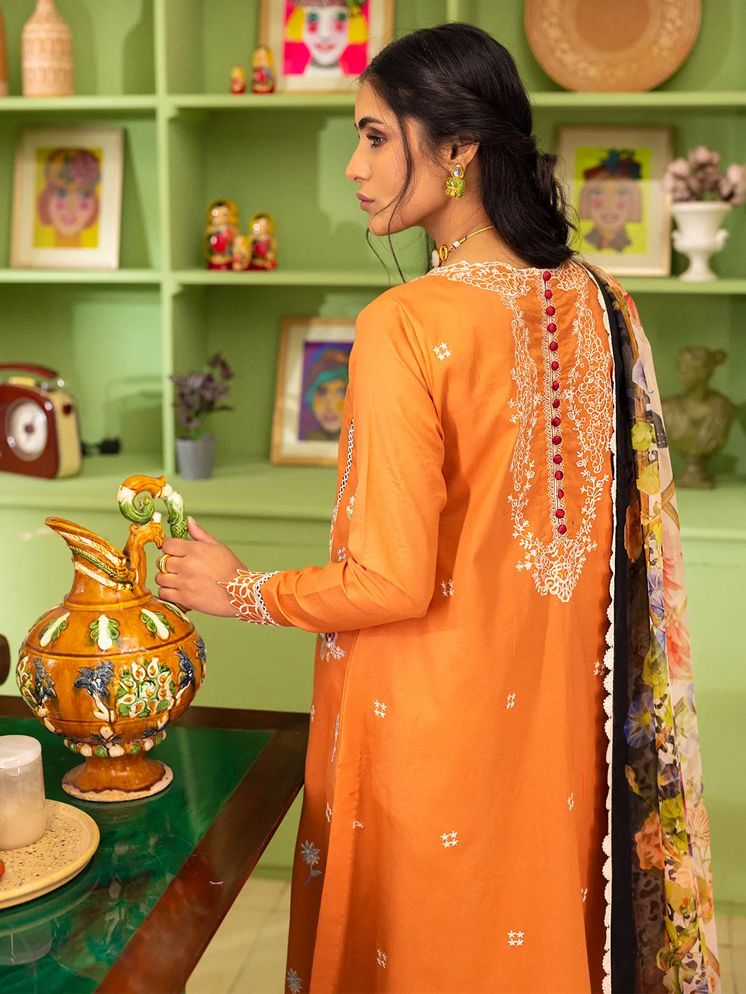 Faeza | 3 Piece Unstitched