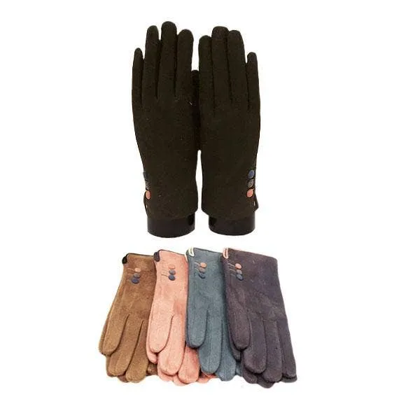 Faux Suede Texting Glove2