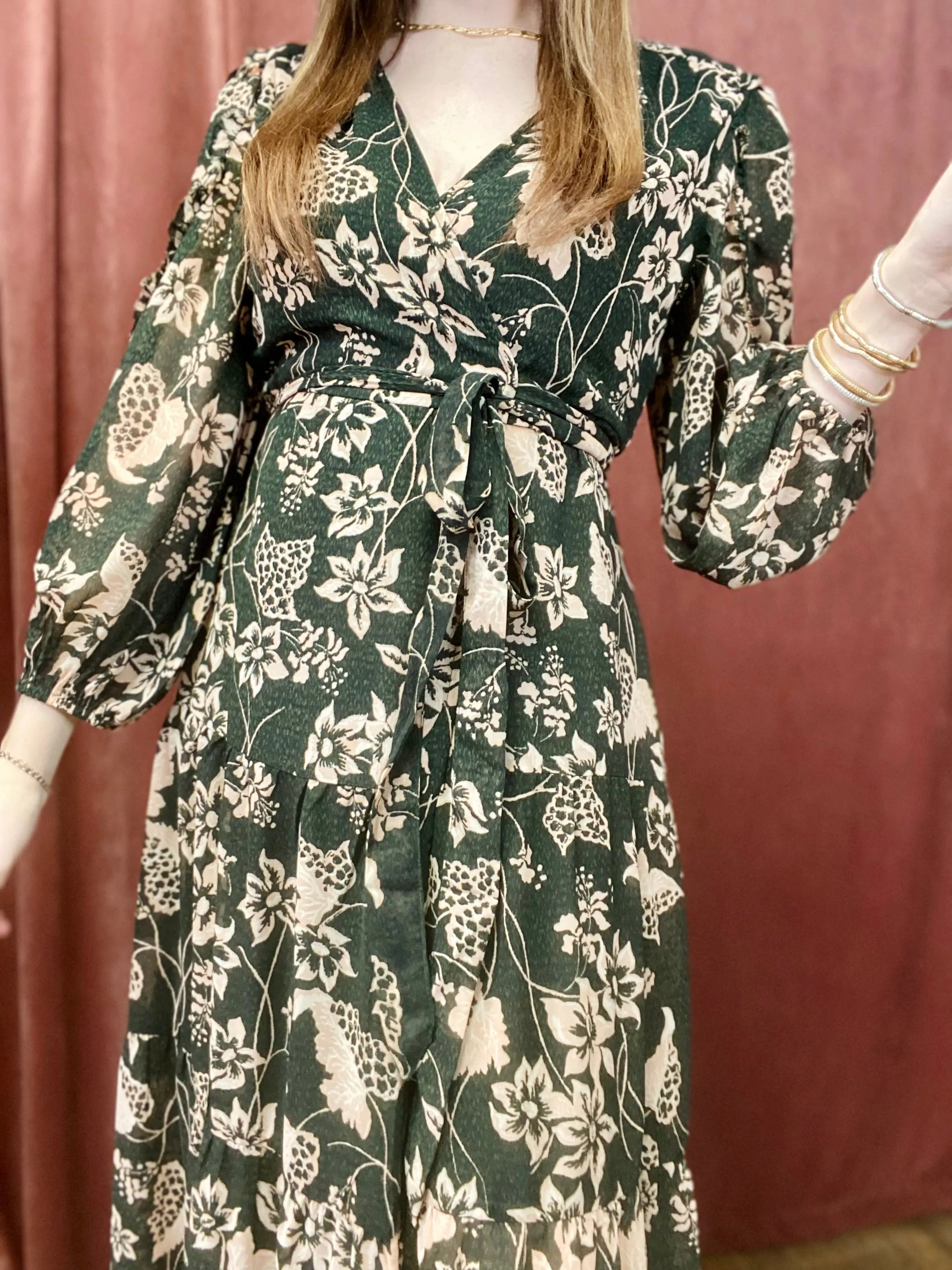 February Maxi Wrap Dress ELAN