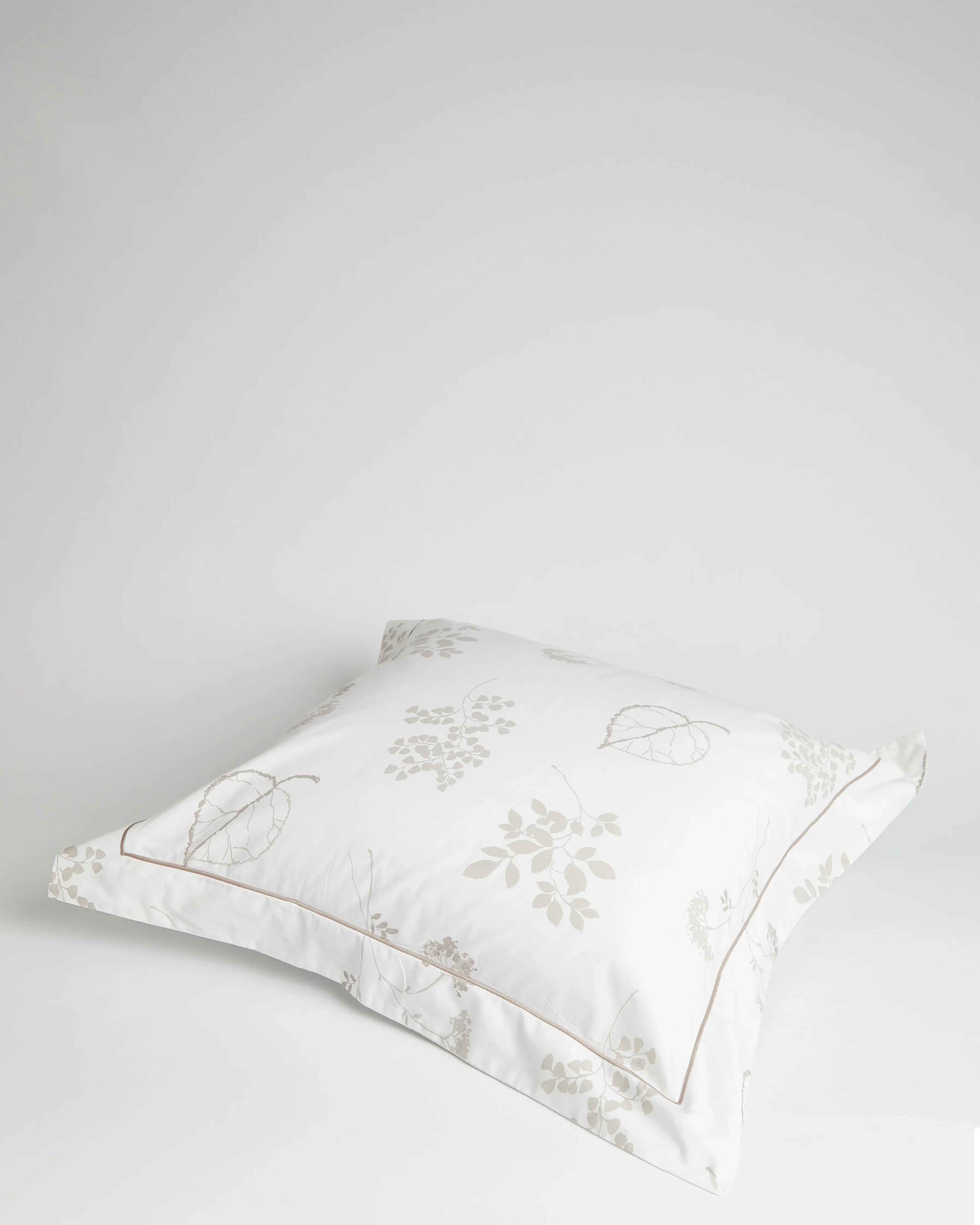 Foxford Mink Meadow Square Pillowcase
