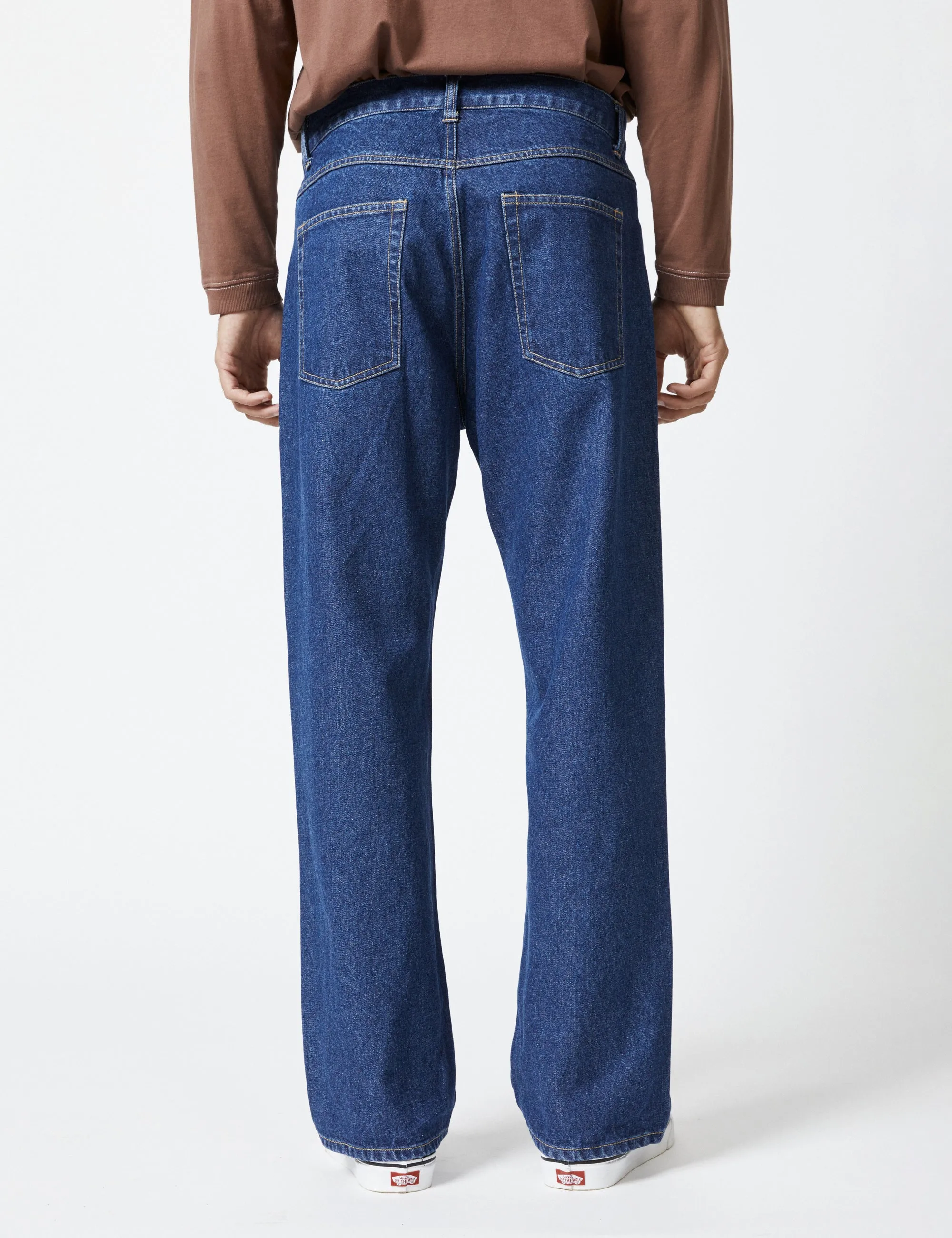 Fresno Loose Fit Denim - Blue Steel