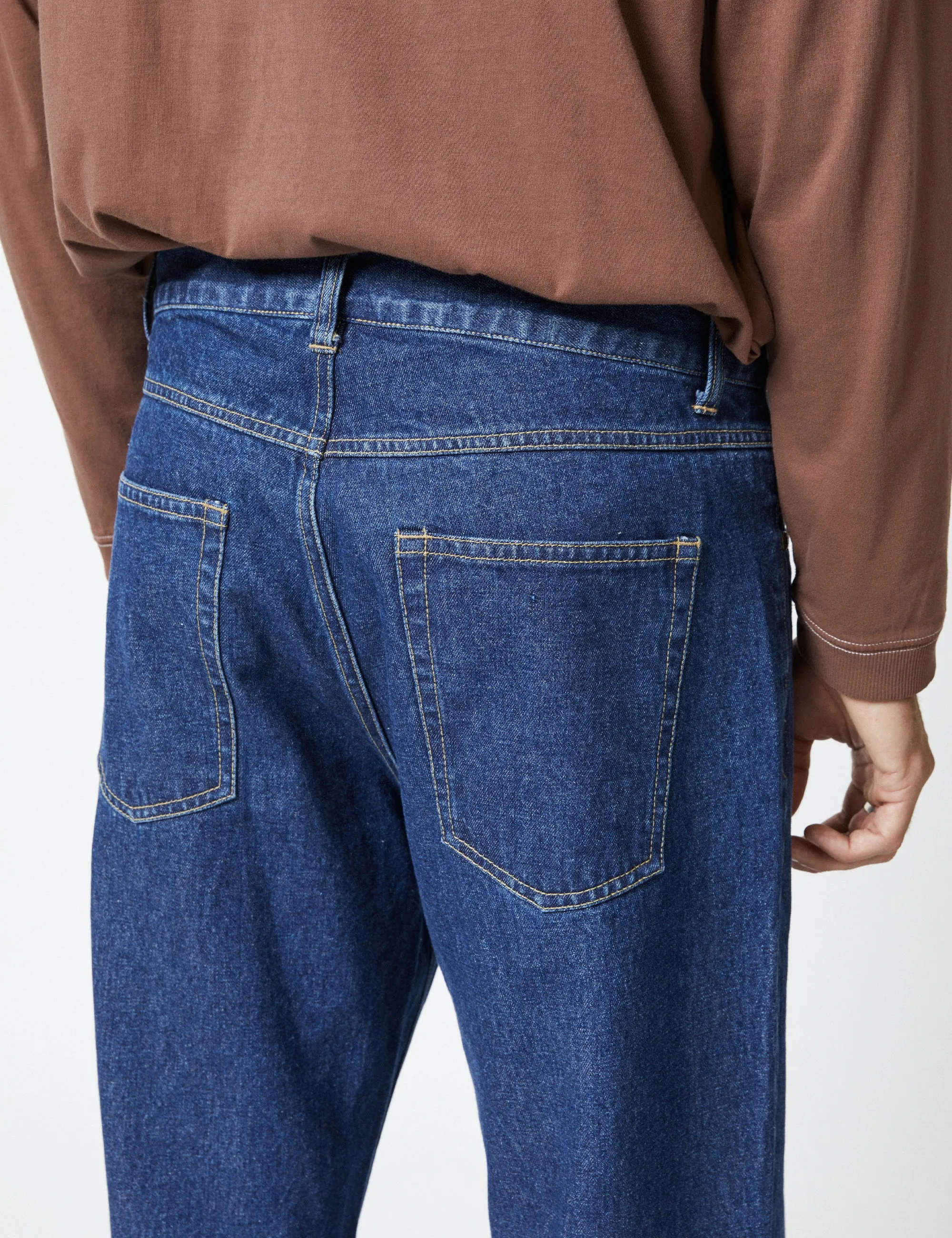 Fresno Loose Fit Denim - Blue Steel