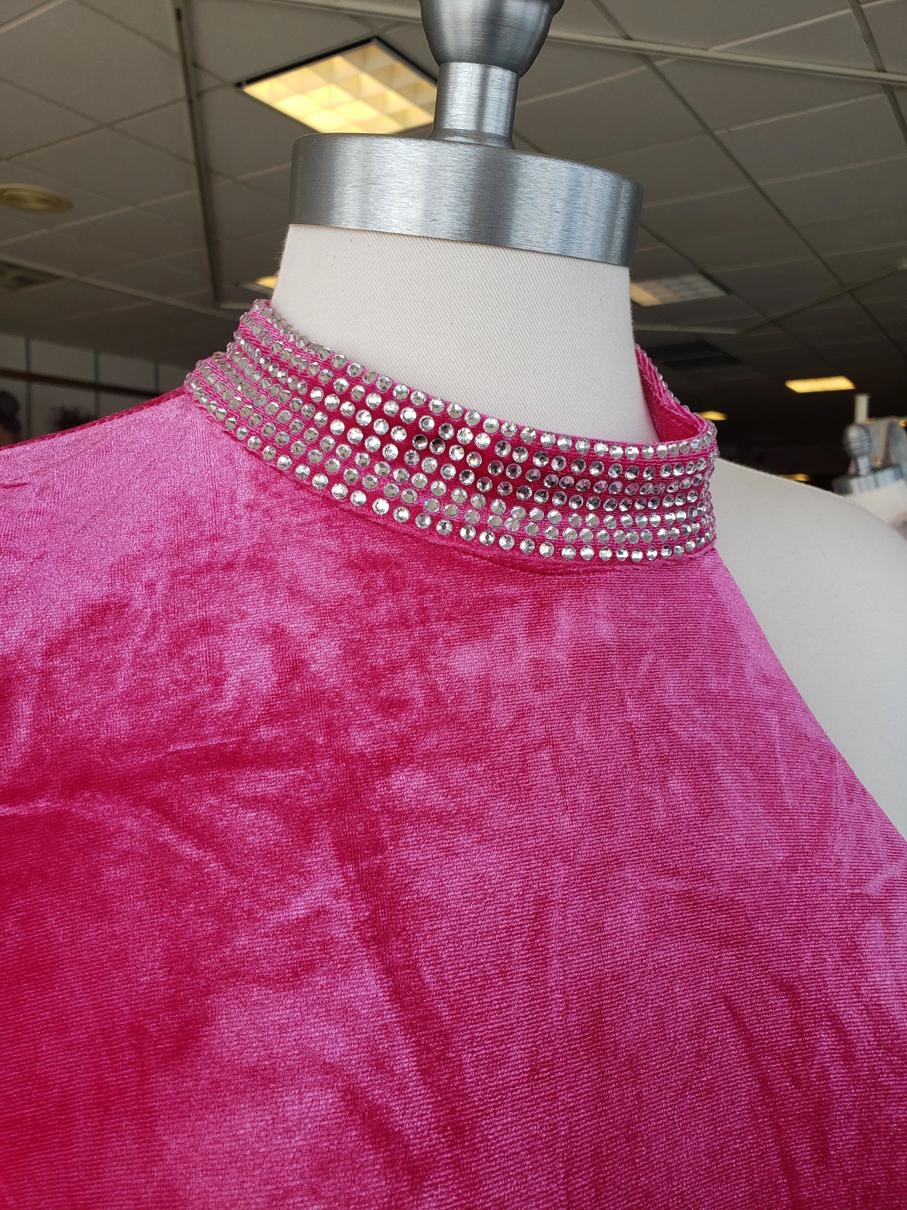 Fuchsia One Sleeve Dress