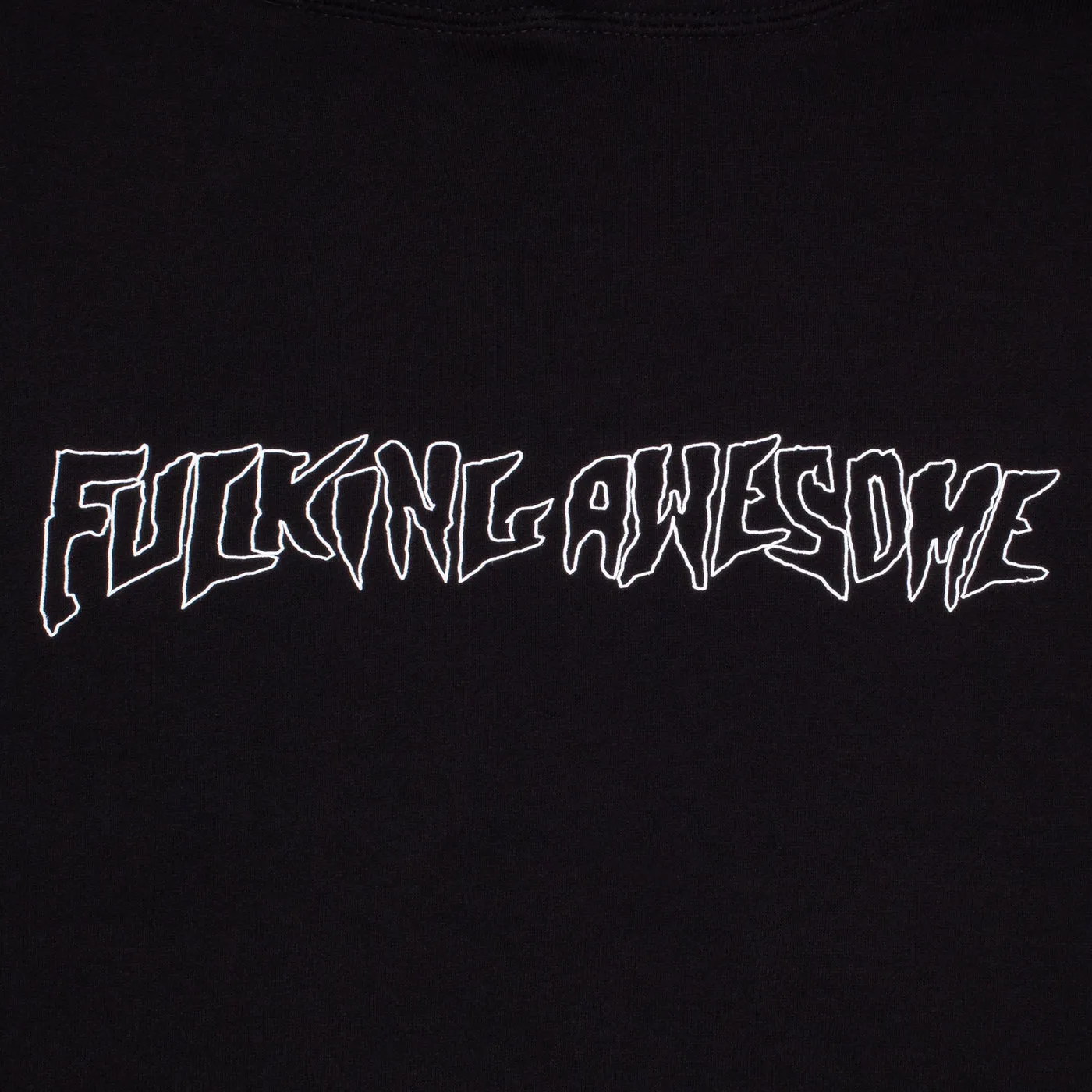 Fucking Awesome Outline Stamp Hoodie