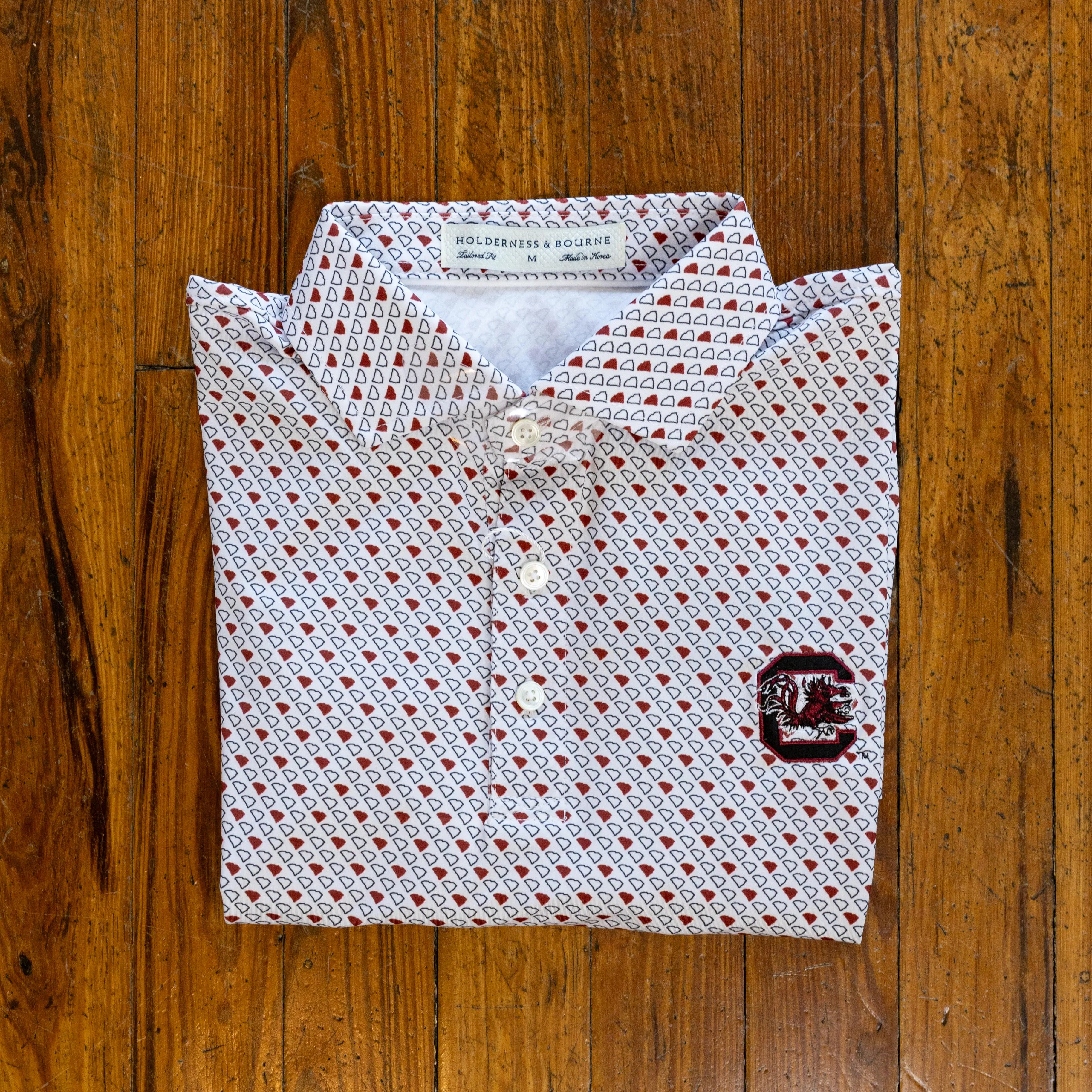 Holderness and Bourne Gamecock Polo: Block C