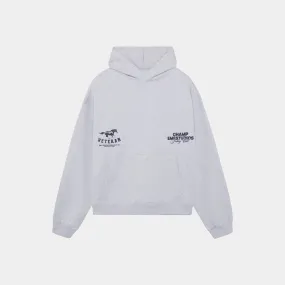 Horse Heather Grey Oversized Hoodie