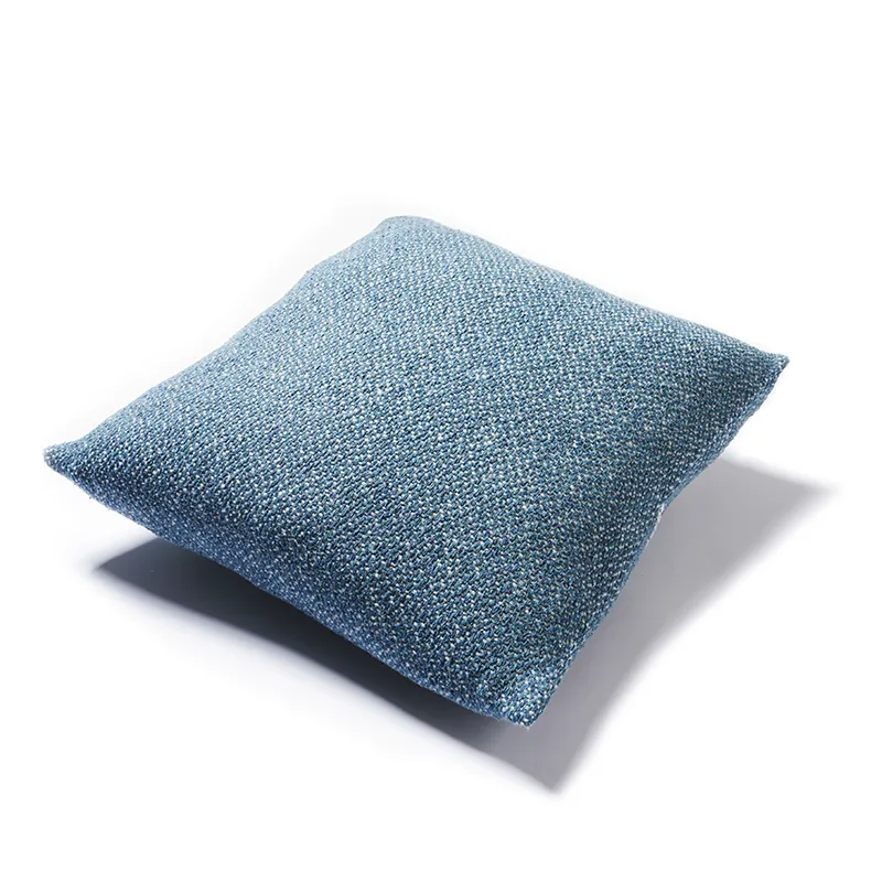 Iberia Knit Cushion in Marine