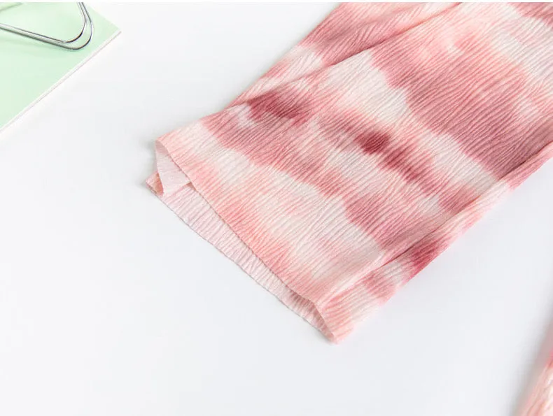 Ink Style Summer Kids Wide Leg Pants