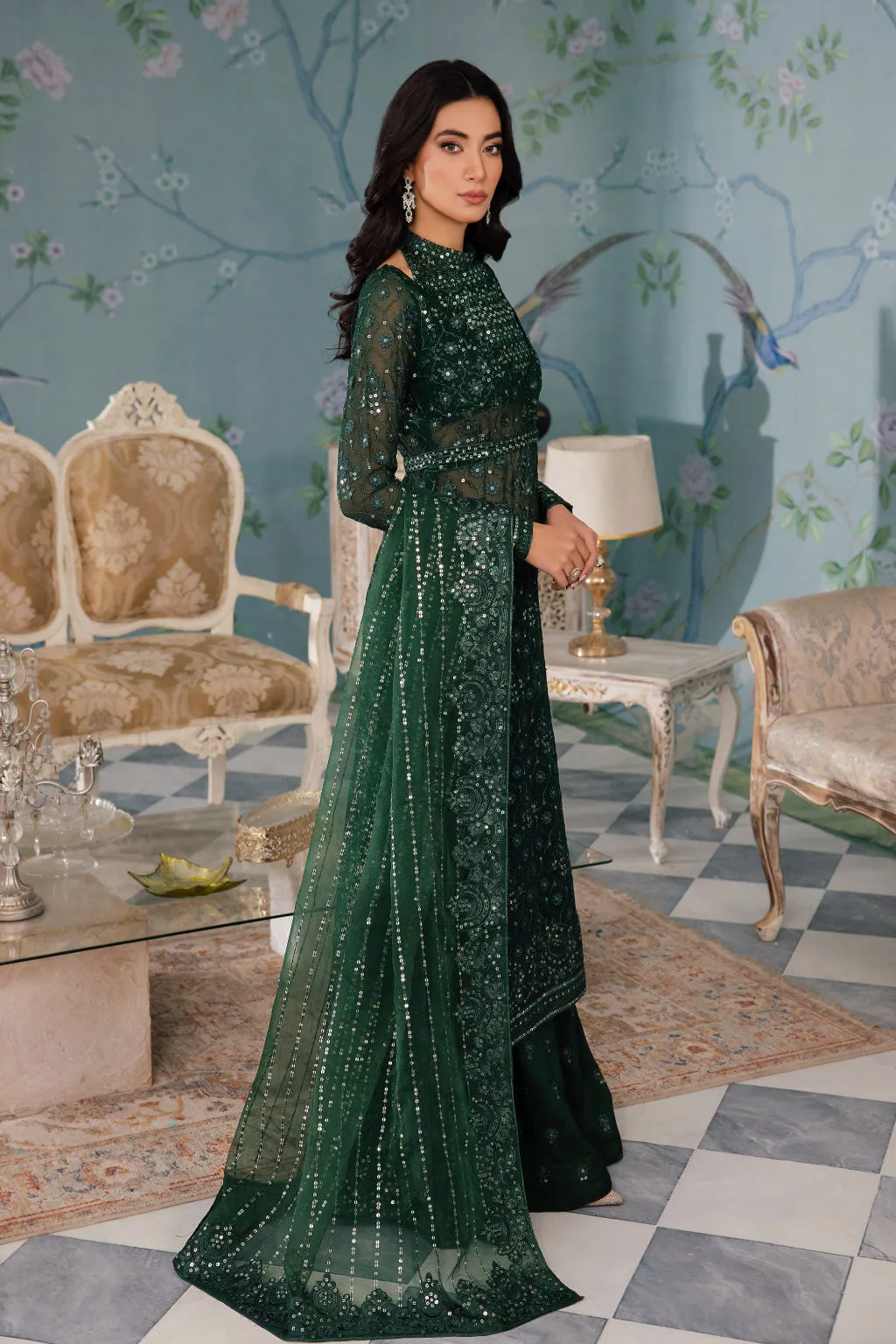 Iznik Chinon Festive Chiffon Formals – CC-40 Keziah