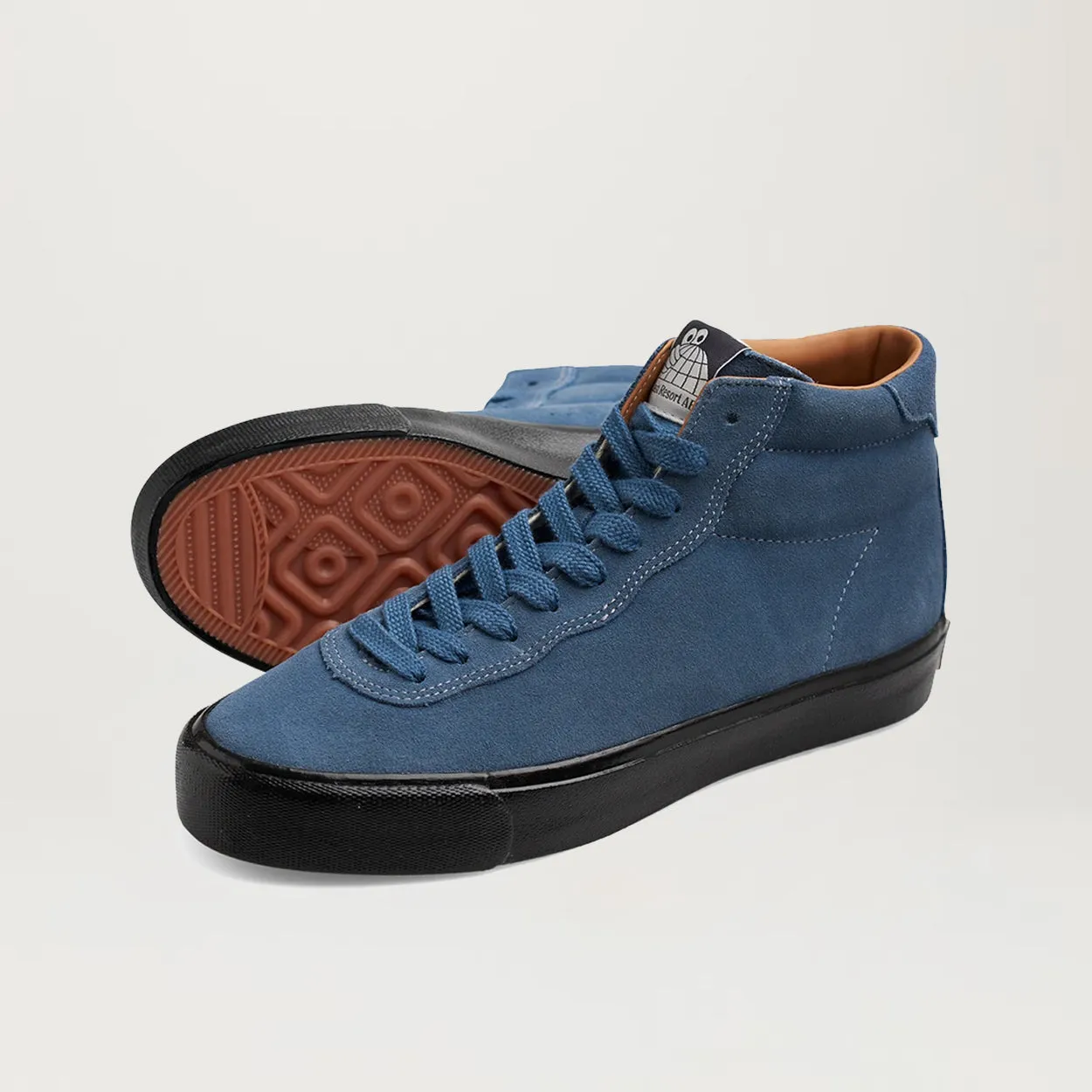 Last Resort AB VM001 Suede Hi (Dusty Blue/Black) - Size 12