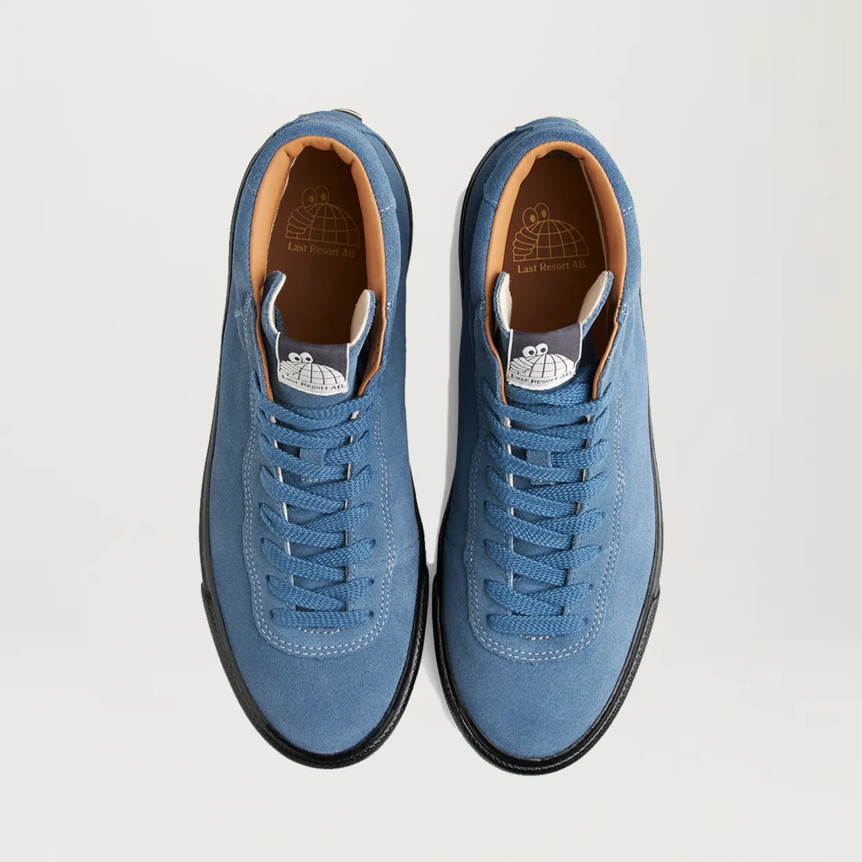 Last Resort AB VM001 Suede Hi (Dusty Blue/Black) - Size 12